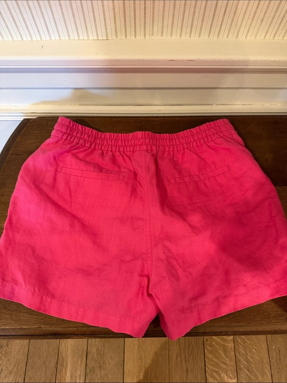 J. Crew Bright Pink Drawstring Athletic Shorts